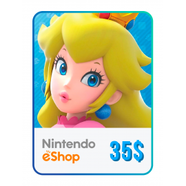 Код пополнения Nintendo eShop 35 долларов