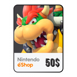 Код пополнения Nintendo eShop 50 долларов